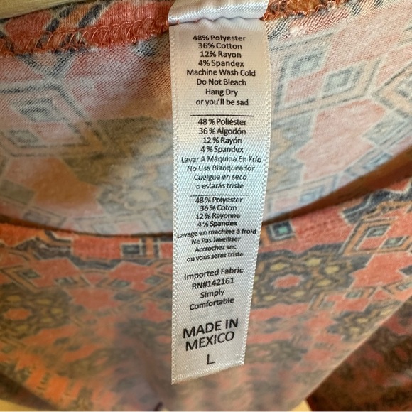 Soft Coral Pink Classic Tee - Picture 4 of 8